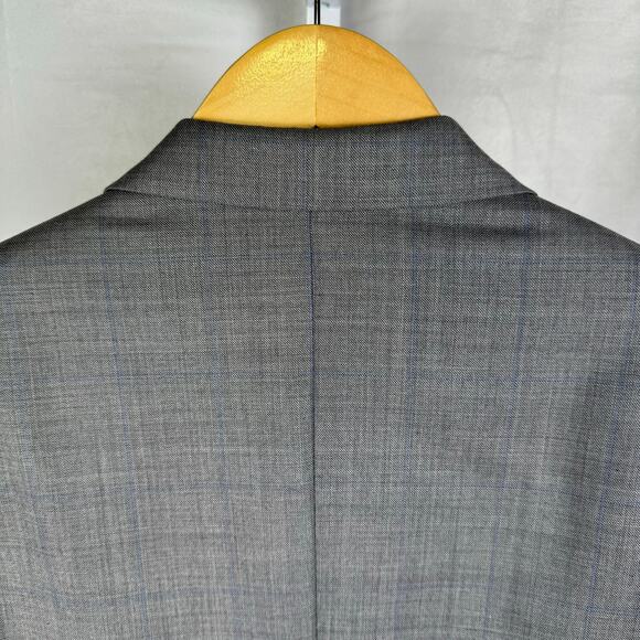 Ralph Lauren Wool Stretch Two Button Gray Sport Coat Men's 38R - Picture 7 of 10